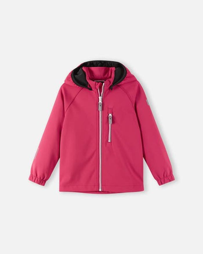 Softshell jacket, Vantti, brigth berry