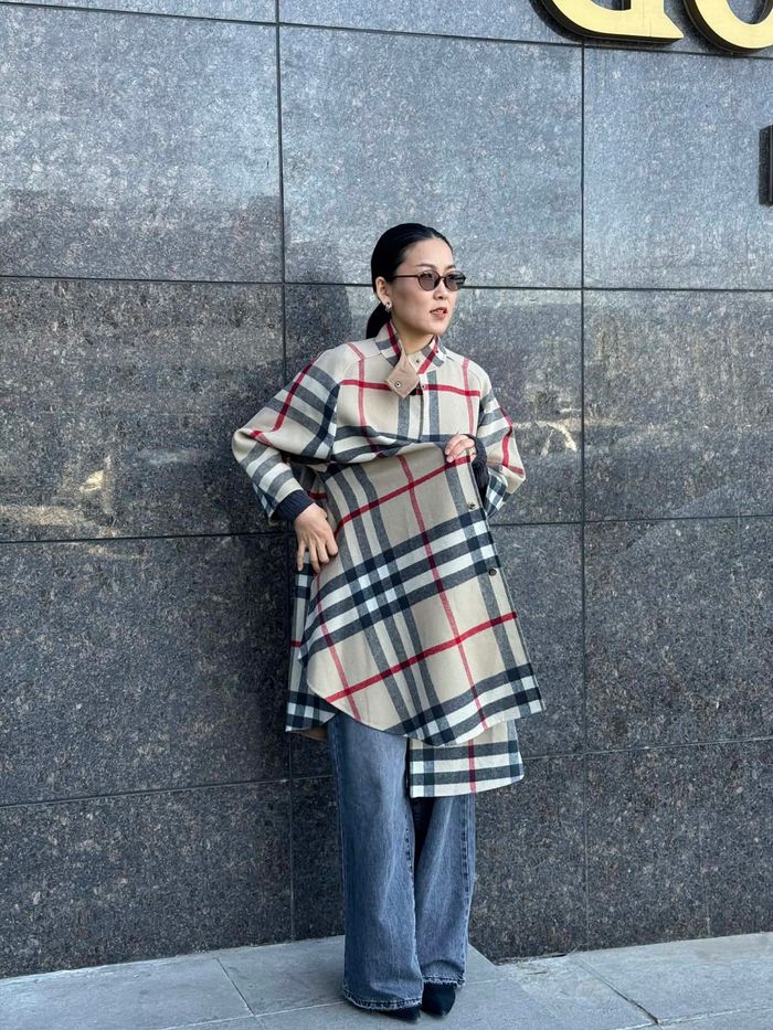 Burberry хээтэй пальто 