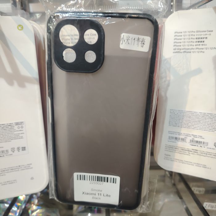 Xiaomi 11 Lite Хагас Тунгалаг Хар Кэйс