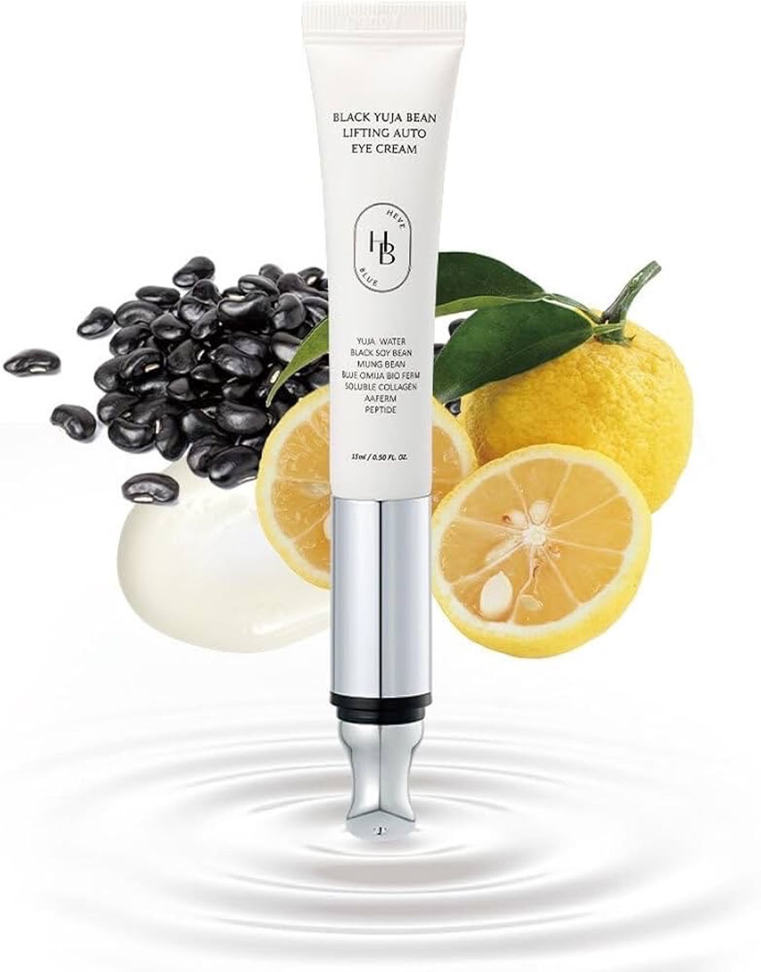 HEVEBLUE Black Yuja Bean Lifting Auto Eye Cream