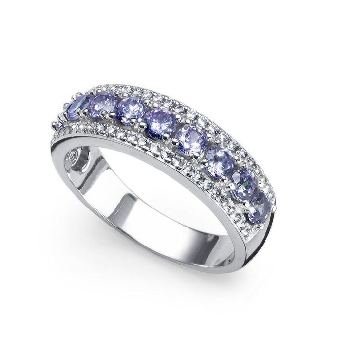 63269L Бөгж Balance 925AG RH Violet L