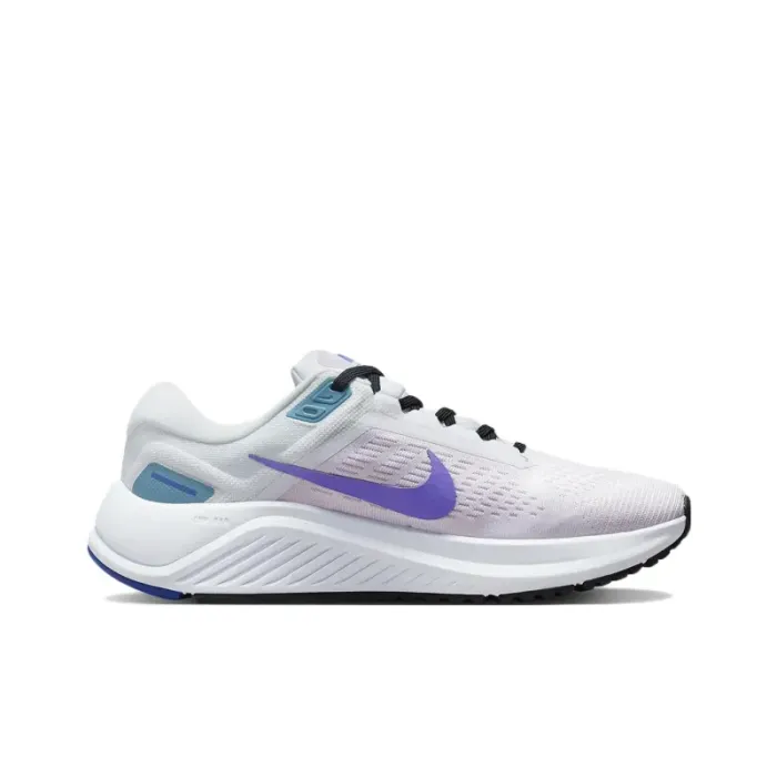 Nike Zoom Structure 24 Running Shoes Women's Low-Top WhitePurple