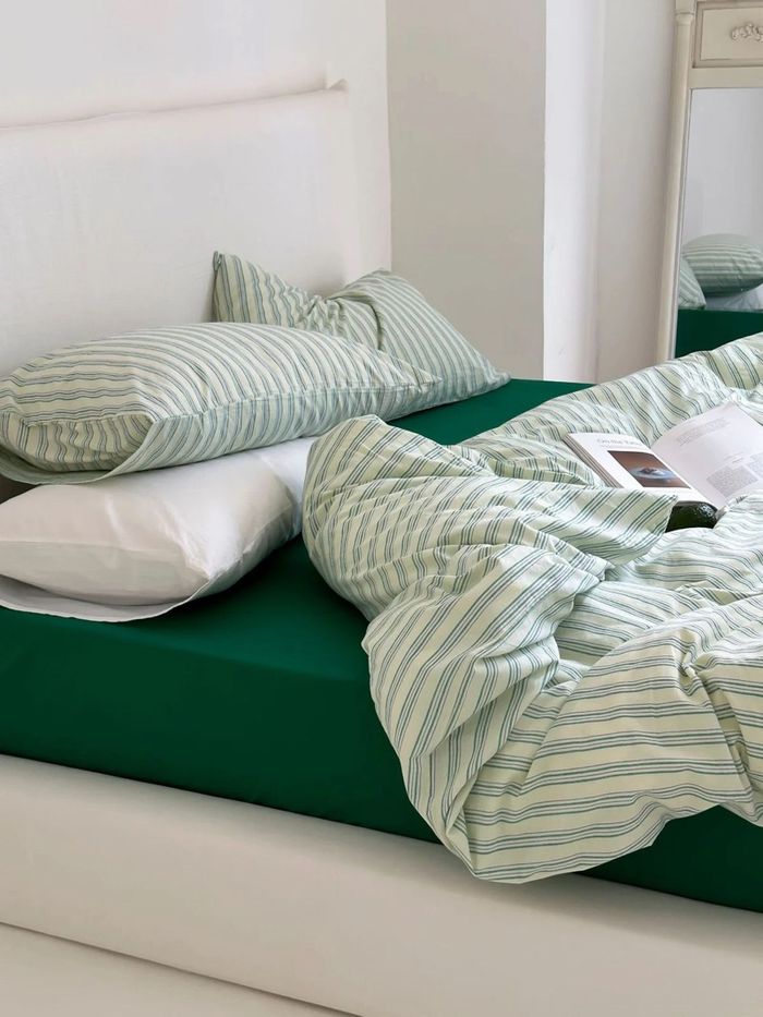 Washed cotton - Forest Green