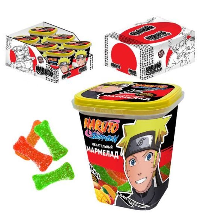 Чихэр Naruto, Hello kitty резин 180гр 