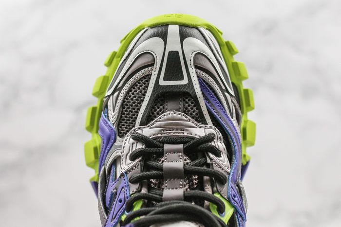 Balenciaga Track 2 Trainer Purple Green