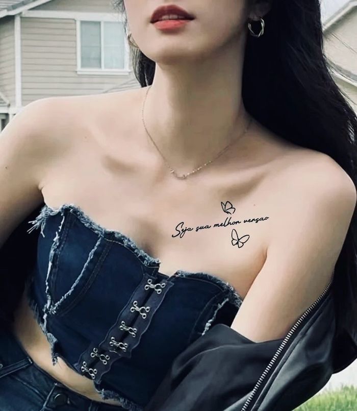 Bio Butterfly Tattoo