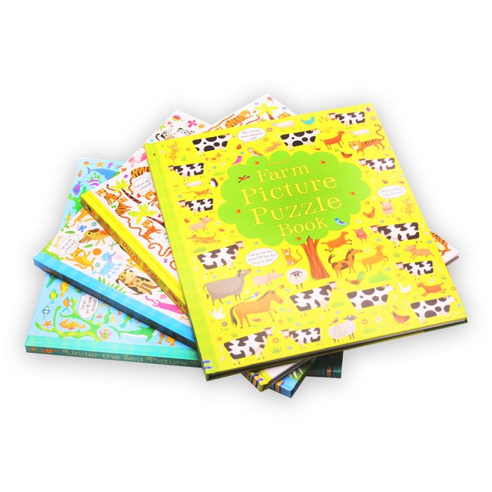 Usborne Puzzle Book 4 Hardcover