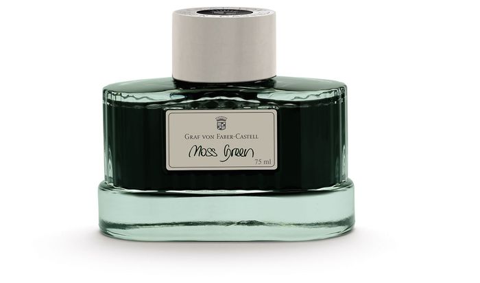 Graf von Faber-Castell Ink bottle Moss Green 75ml