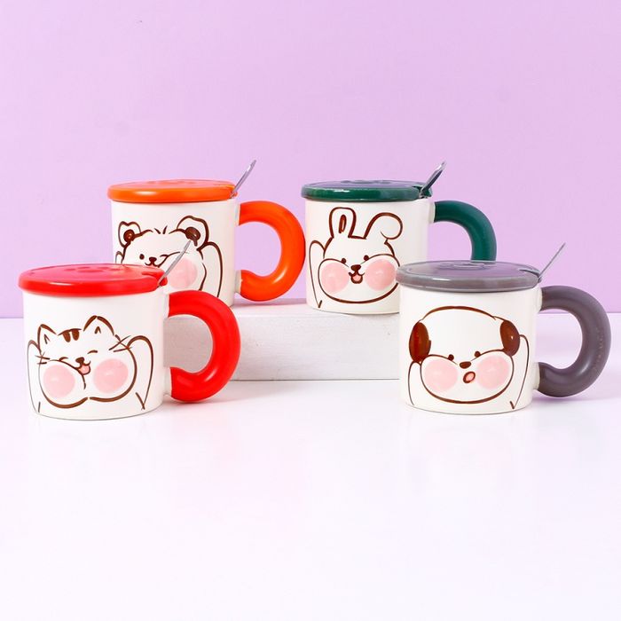 330ml/11.1fl.oz. Lovely Pet Basic Ceramic Cup