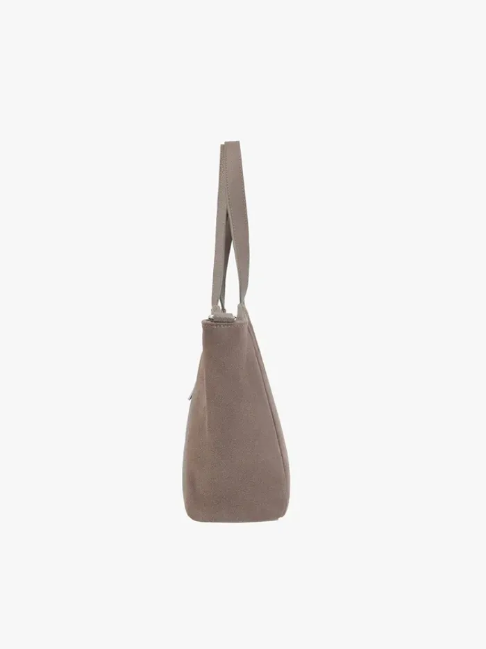 Grey soft bag