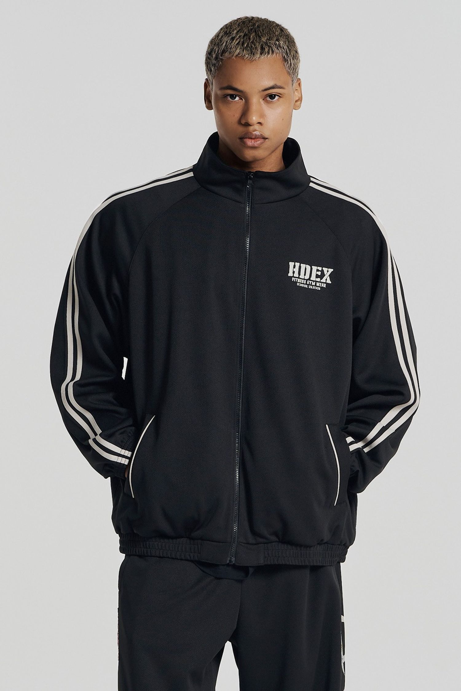 Giant Fit Mesh Track Jacket