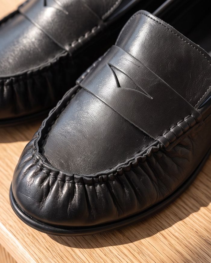 Mia black flat