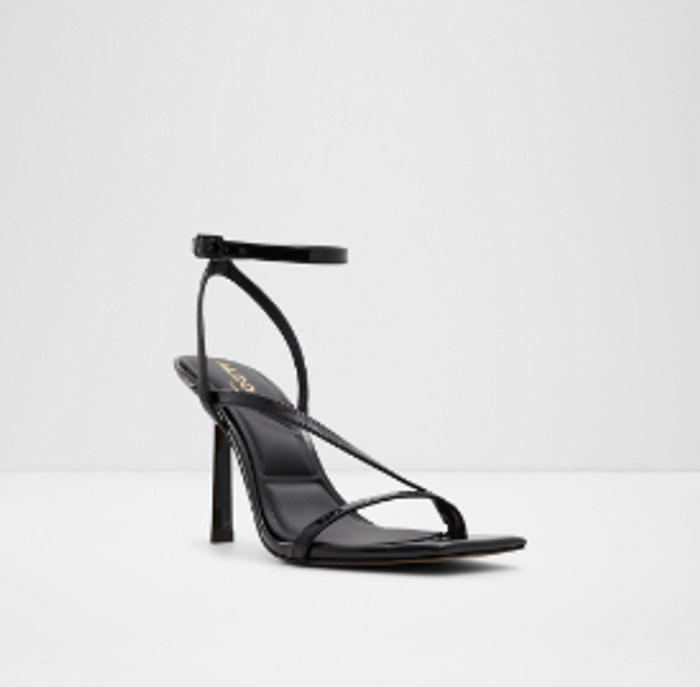 SCINTILLA-1-BLACK-Ladies Dress Sandals