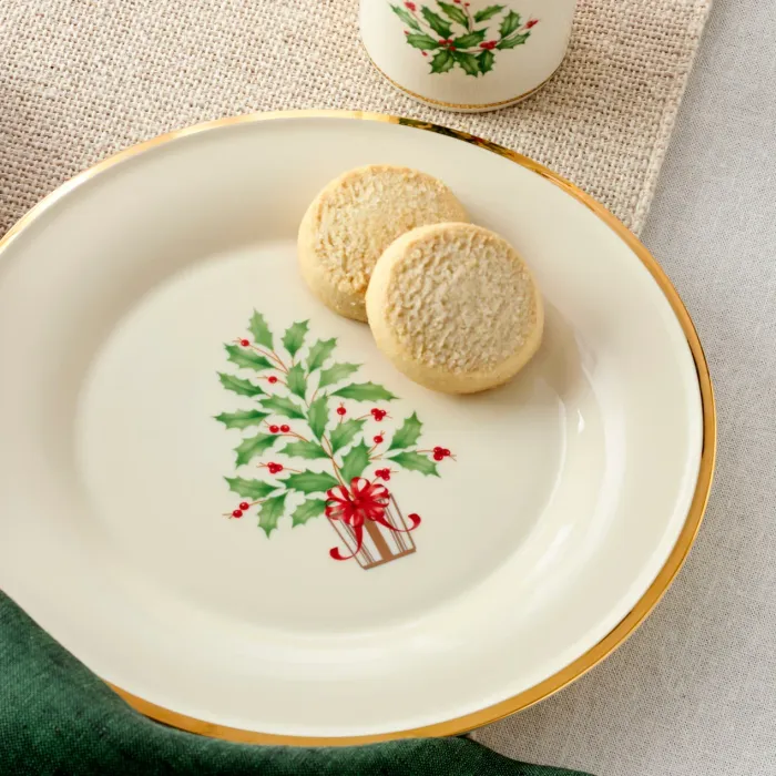 Holiday Tree Accent Plates - Set of 4