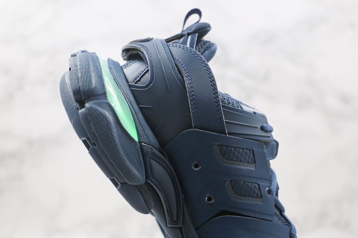 Balenciaga Track LED Navy Blue3