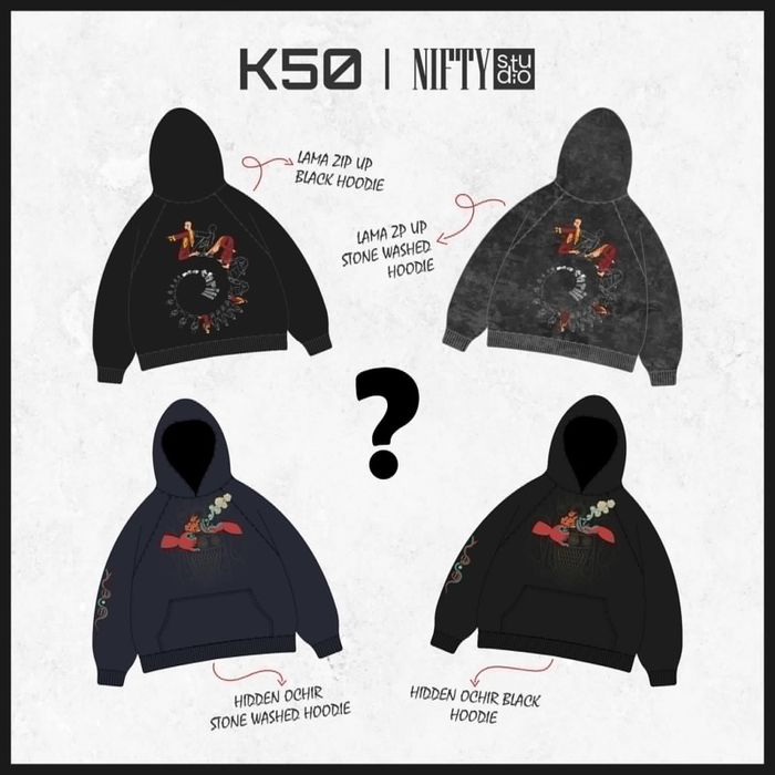 Ochir (1/4) or Lama (3/4) Hoodie 