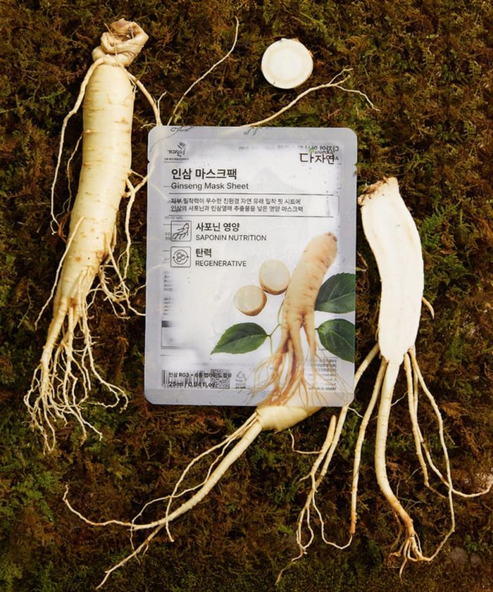 ALL NATURAL GINSENG MASK SHEET 