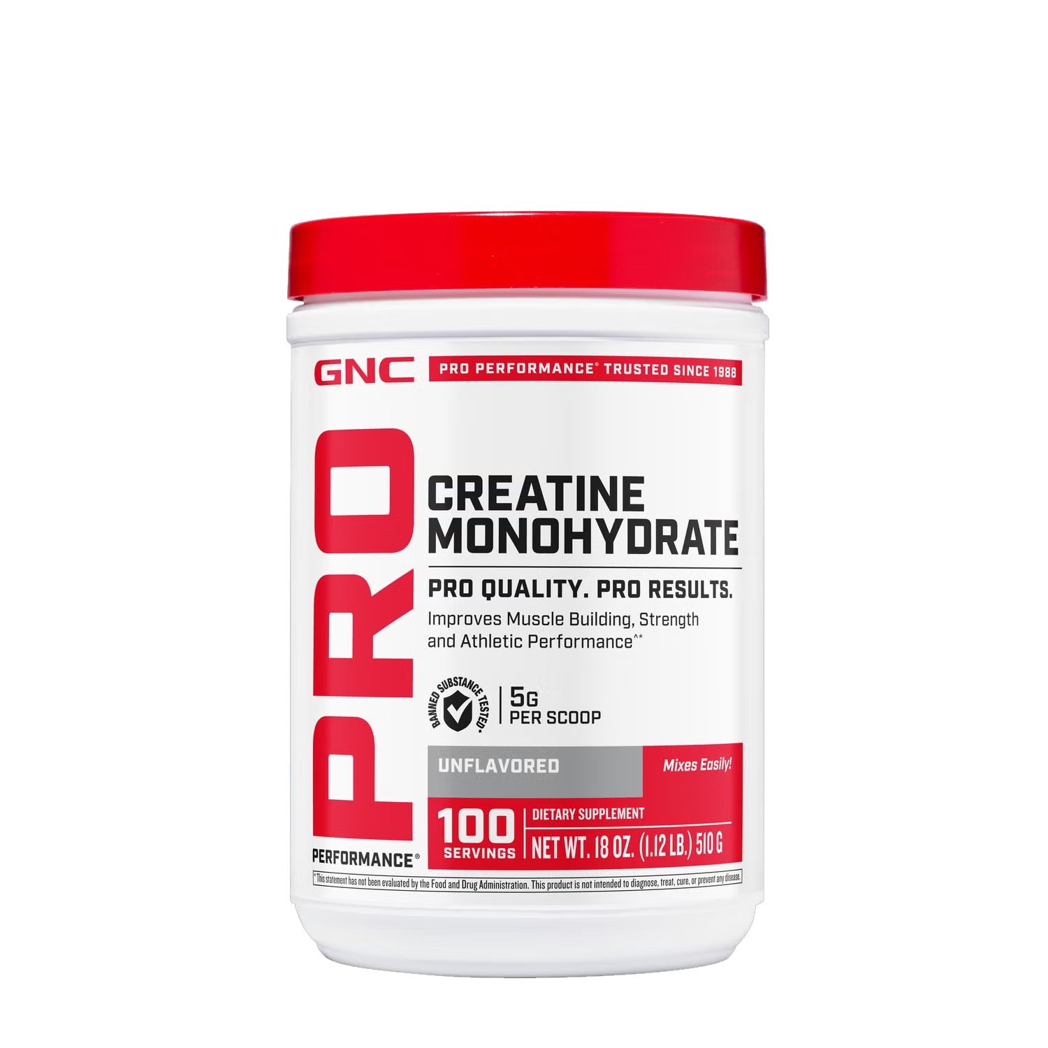 GNC Pro Creatine Monohydrate (100 Servings)