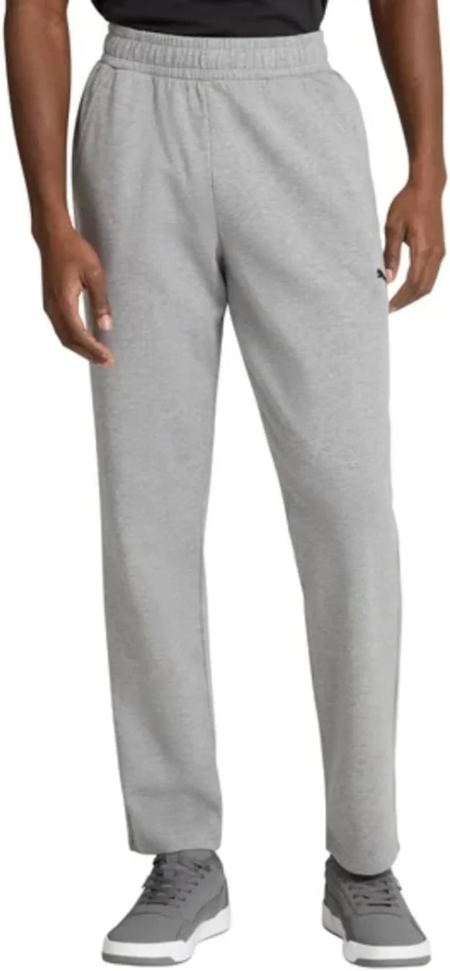 Puma Mens Lightweight Sweatpant with Pocket, Grey, L