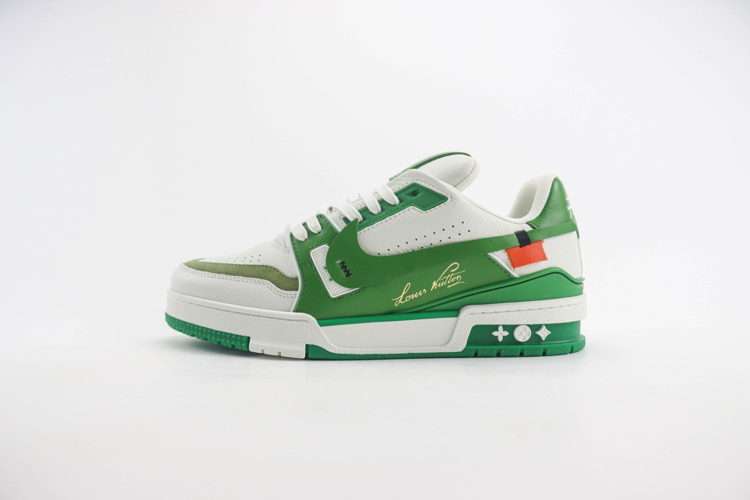 Palm trees Designer shoes leather low-top sneakers shoes brand logo sport