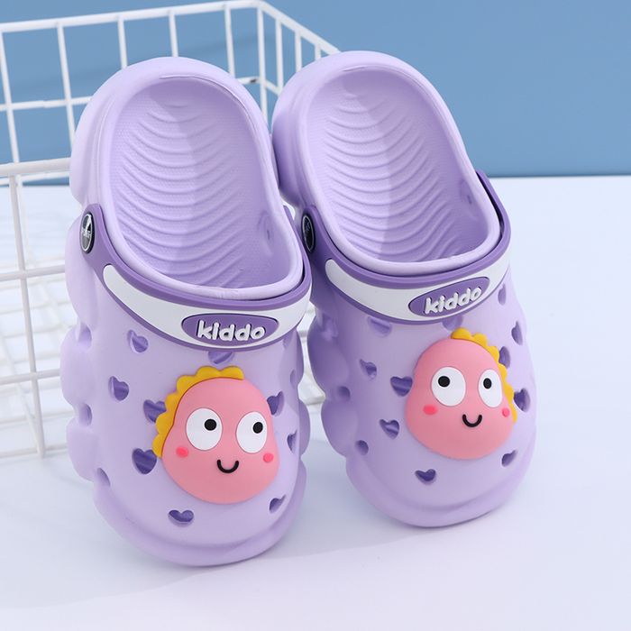 Cute Sllipper for Kids (Light Purple 180mm)