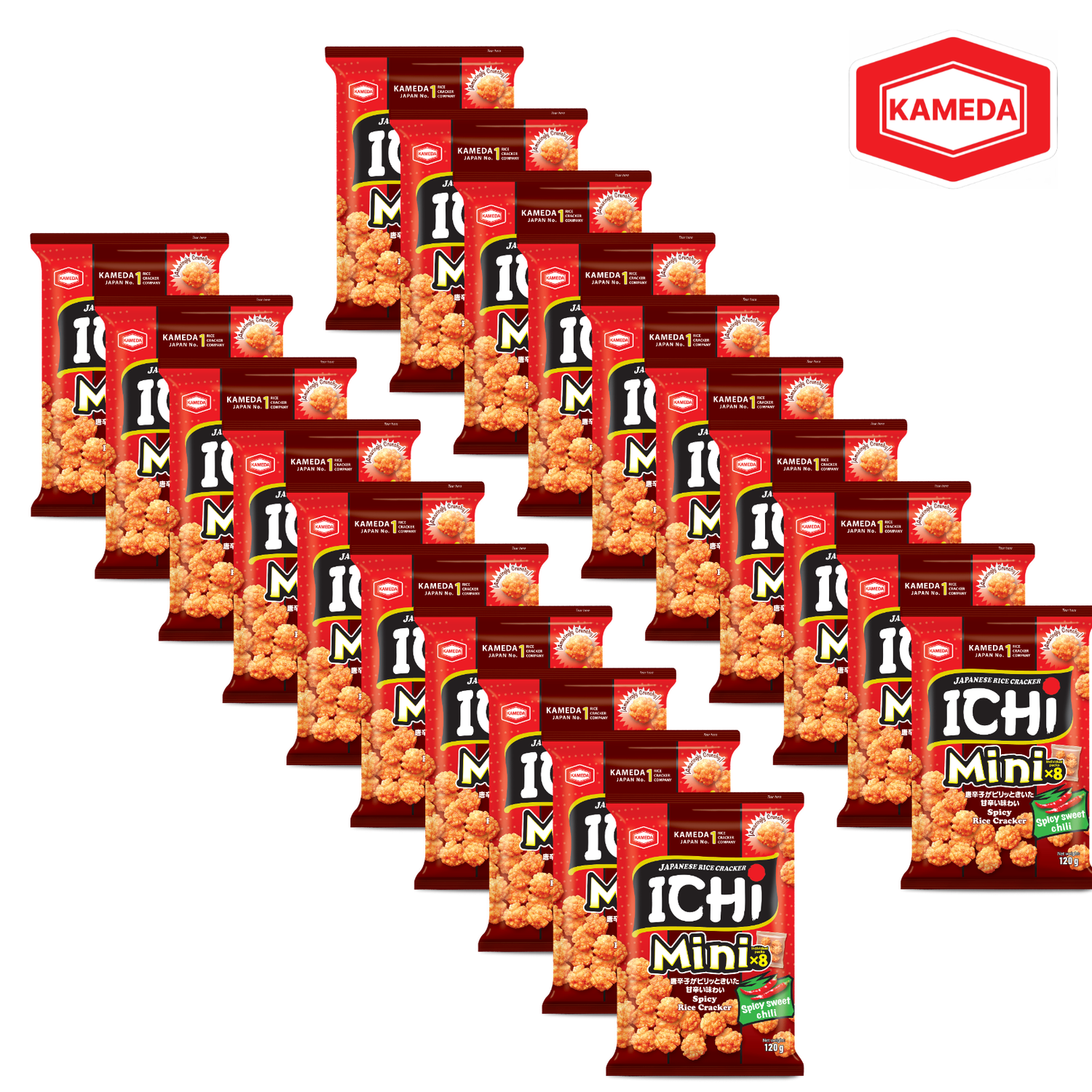 KAMEDA Ичи 120гр /халуун ногоотой/ 20ш