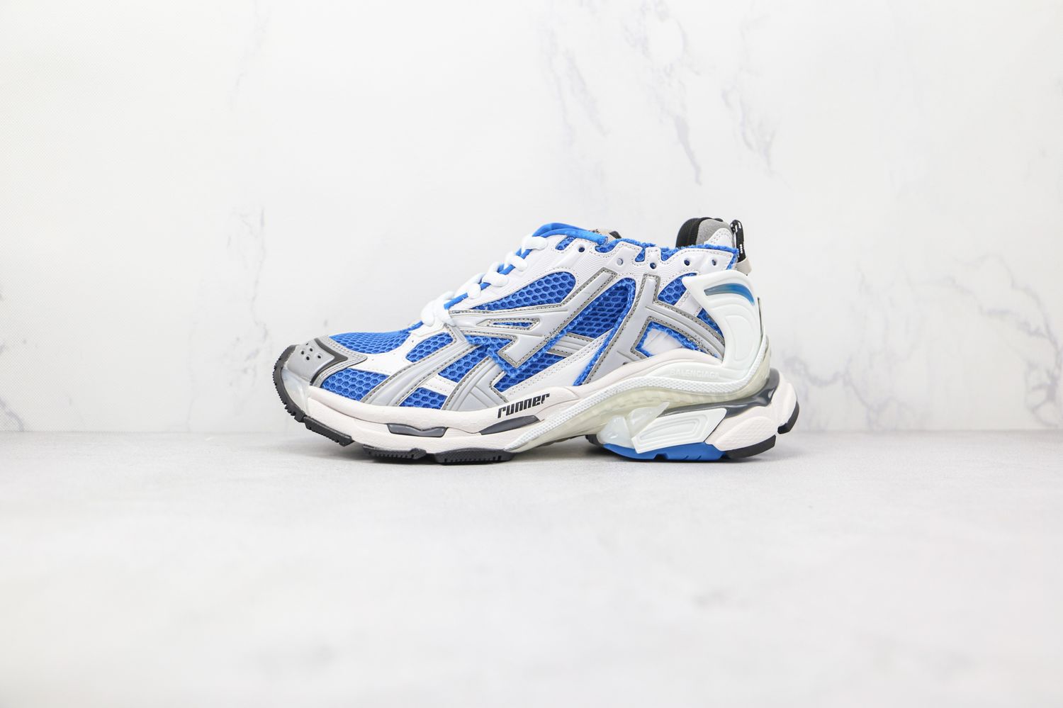 Balenciaga Runner Blue White