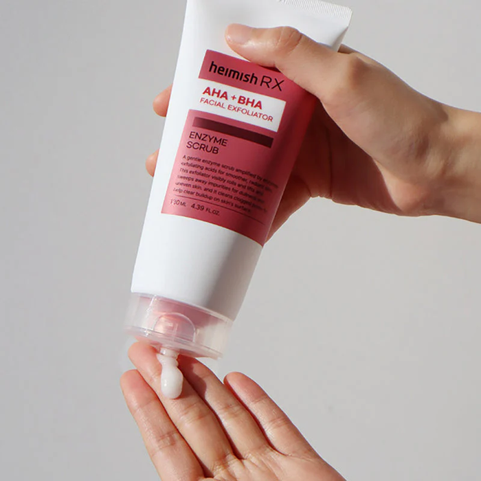 HEIMISH AHA+BHA Facial Exfoliator Enzyme Scrub 130ml