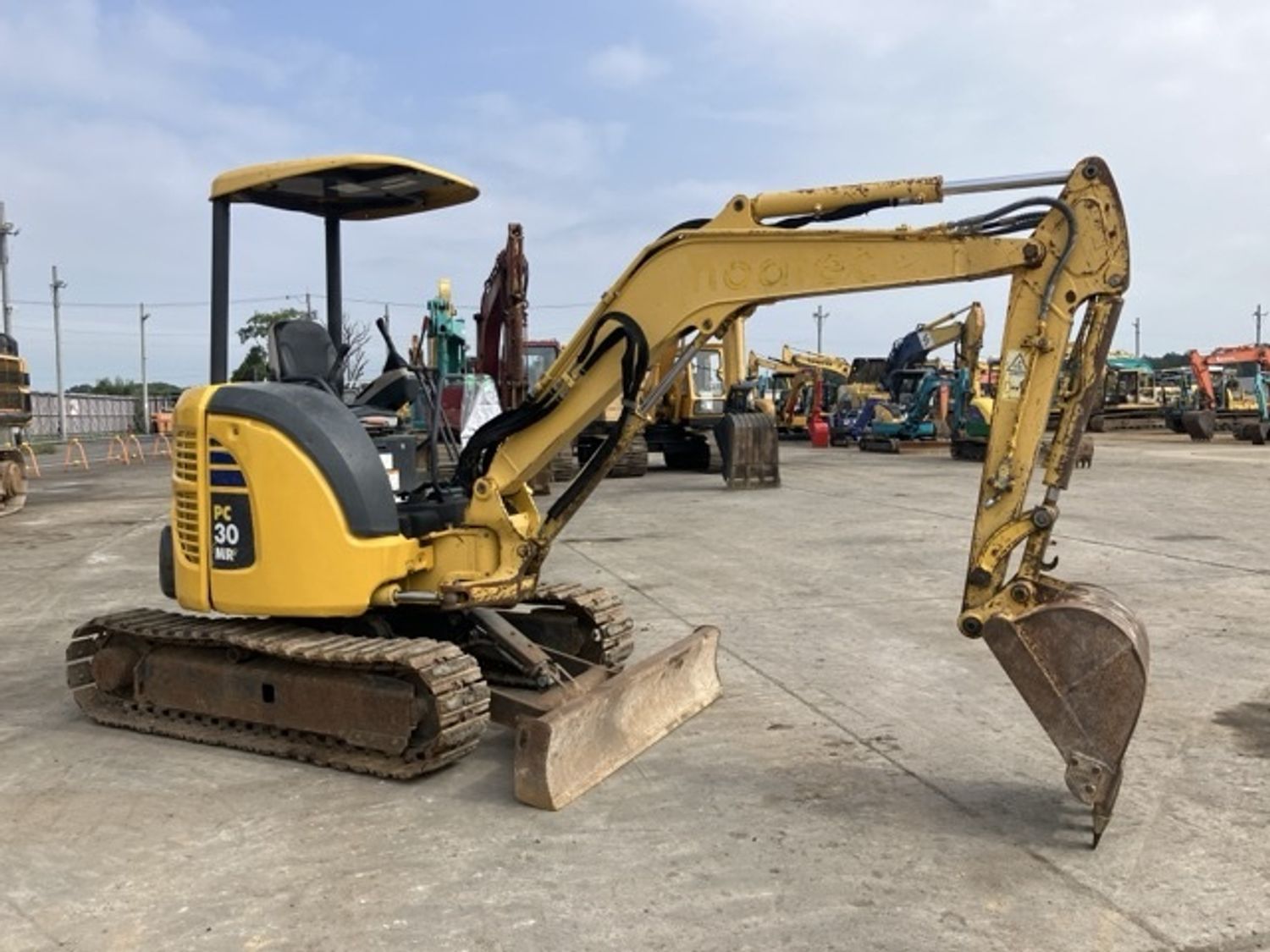 Komatsu PC30 excavator