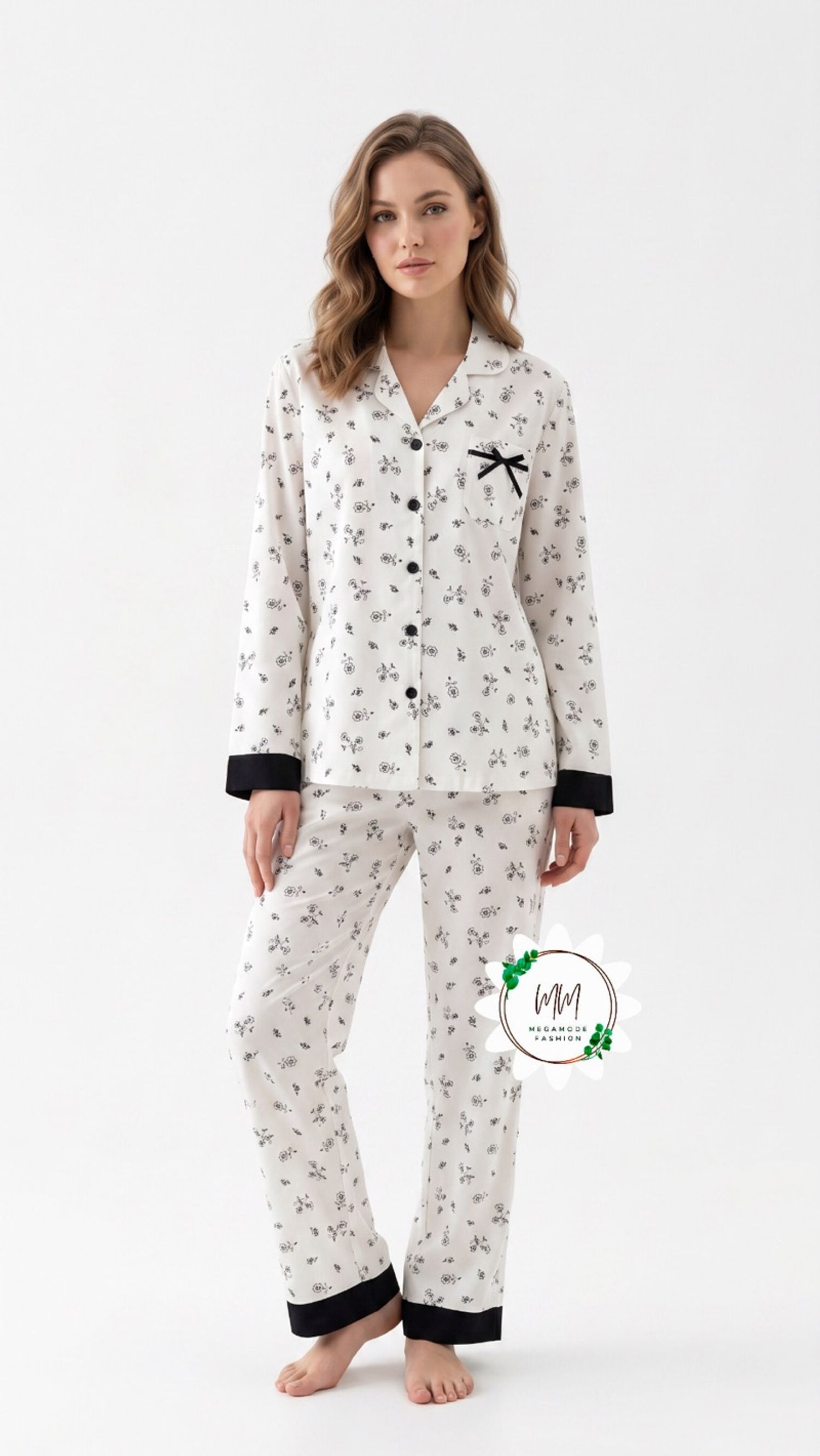 New white cotton pajama