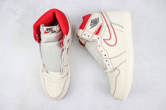 Jordan 1 Retro High Phantom Gym Red