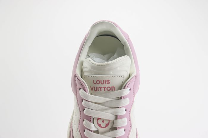 LV GROOVY SNEAKER PINK WHITE