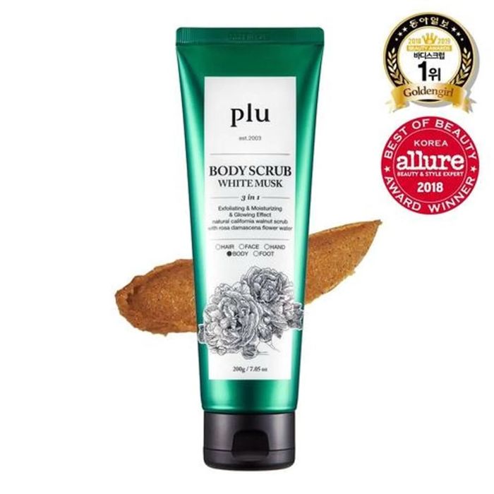 plu WHITE MUSK BODY SCRUB