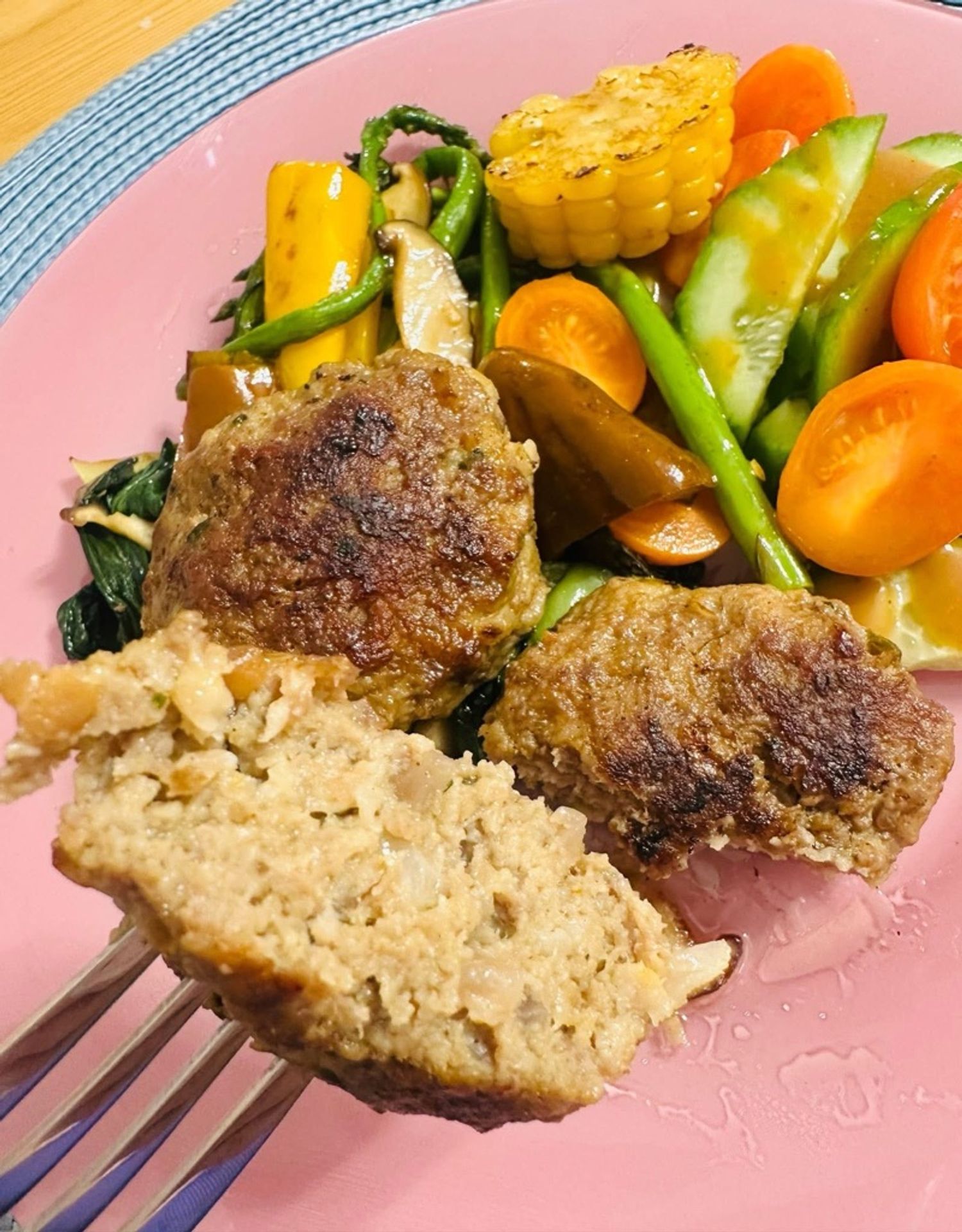 Үхэр, гахайн махан котлет-8ш