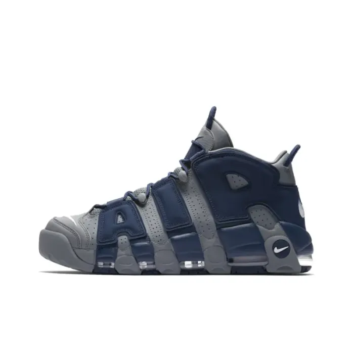 Nike Air More Uptempo Cool Grey Midnight Navy