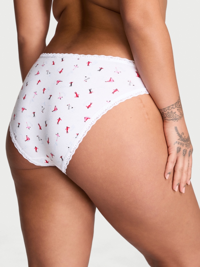 Lace-Waist Bikini Panty