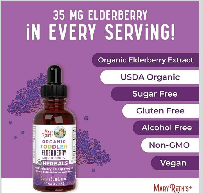 Elderberry -Дархлаа дэмжих ханиадны сироп 