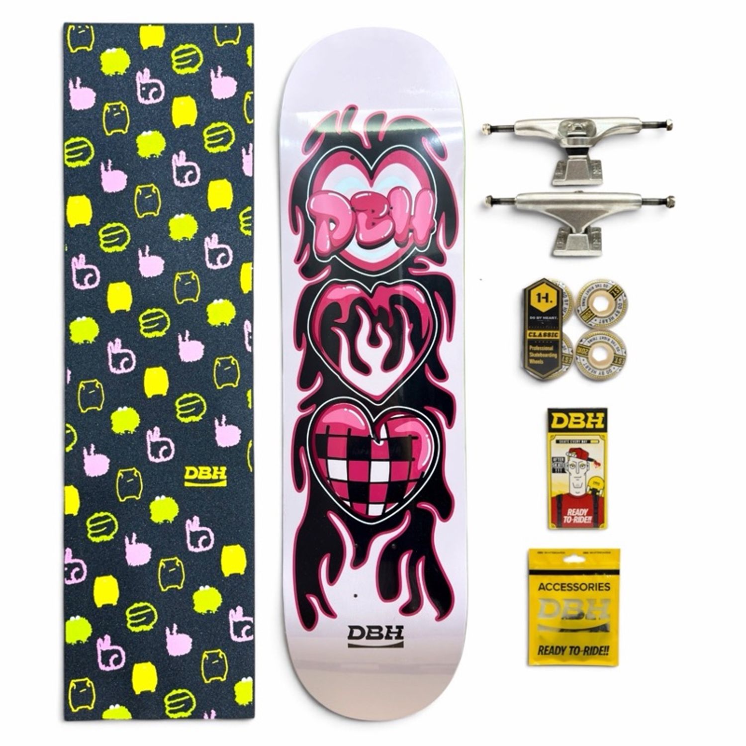 DBH Complete Skateboard 8.0” 
