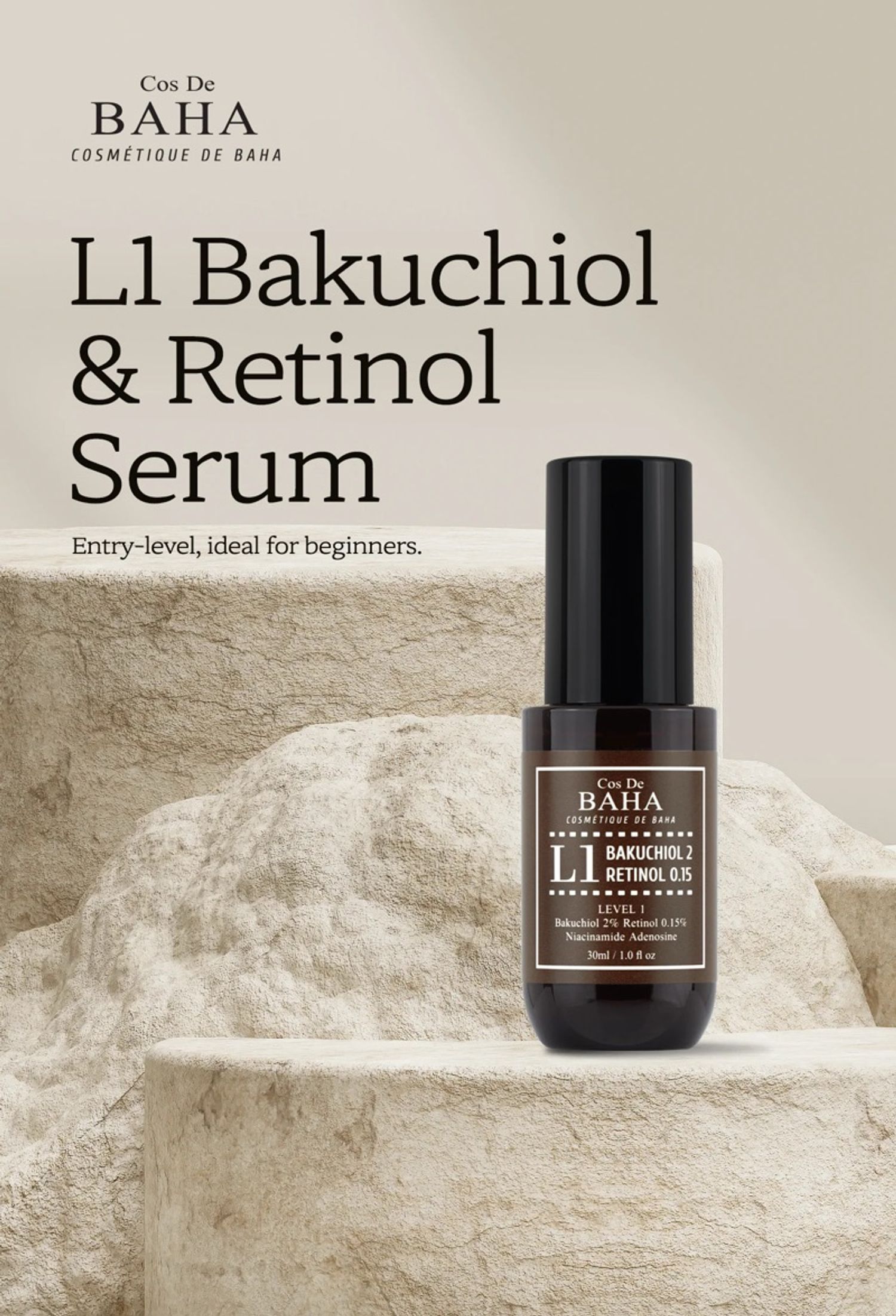L1 Bakuchiol & Retinol Serum