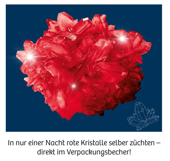 Grow Red Crystals — Улаан талст ургуулах багц