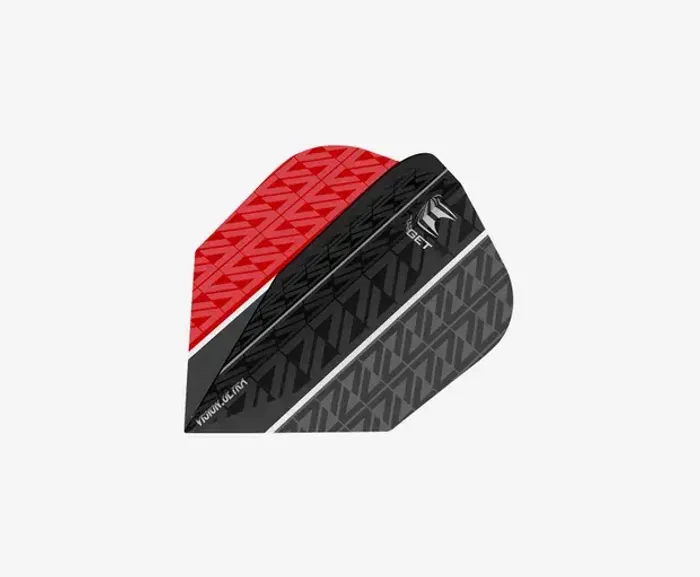 Target Vapor8 Vision Ultra No.6 Flights - Red & Black