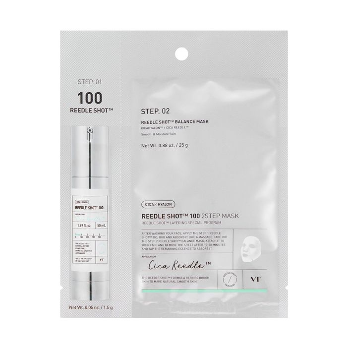 VT Cosmetics Reedle Shot 100 2-Step Hydrogel Mask
