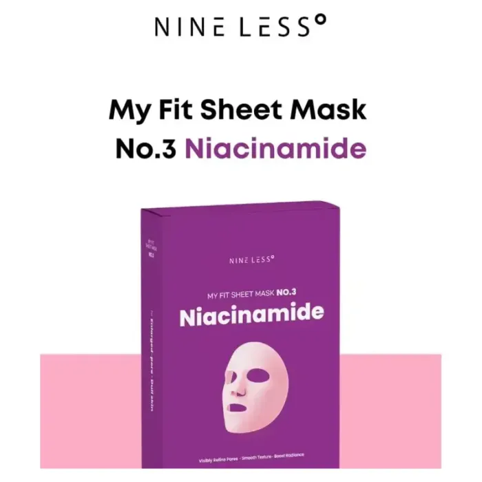 NINELESS My Fit Sheet Mask No.3 Niacinamide