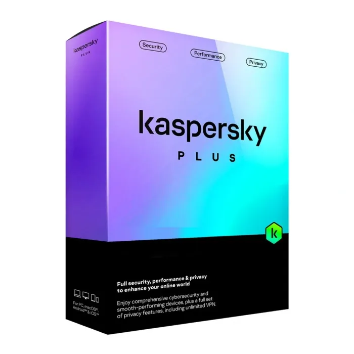 Kaspersky Plus 1 төхөөрөмж - 1 жилийн лиценз