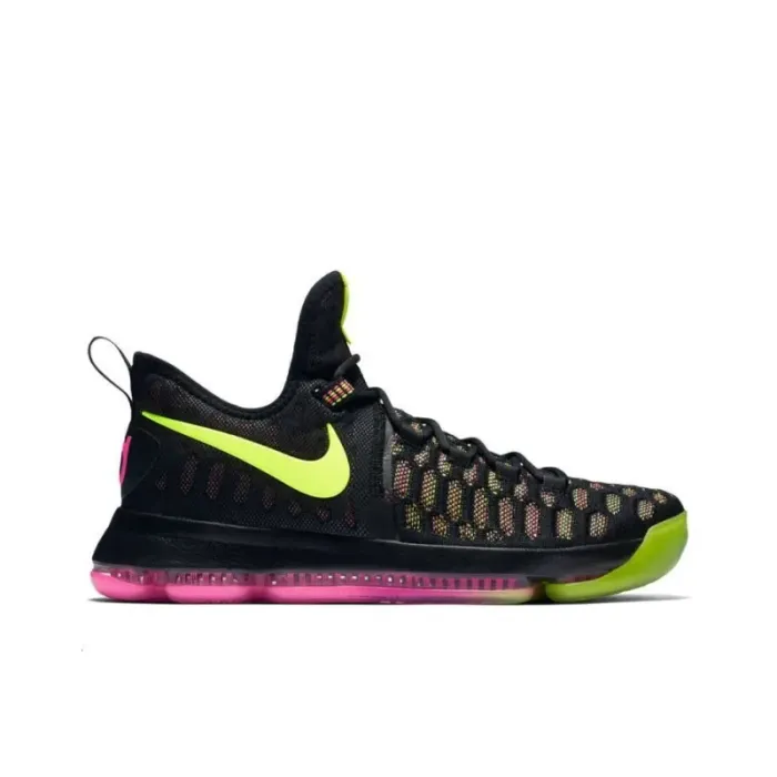 Nike KD 9 Basketball Shoes Men Low-Top MulticolorColorful