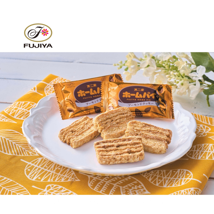 FUJIYA HOME PIE Almond Cookie — 146г / 20 ширхэг