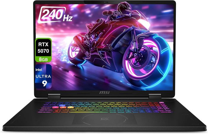 MSI Crosshair 18 HX AI 18" QHD+240Hz Display, Intel® Core™ Ultra 9-275HX, NVIDIA® GeForce RTX™ 5070, 32GB DDR5 RAM, 1TB NVMe SSD Gaming Laptop НѲАТ-тай ҮНЭ