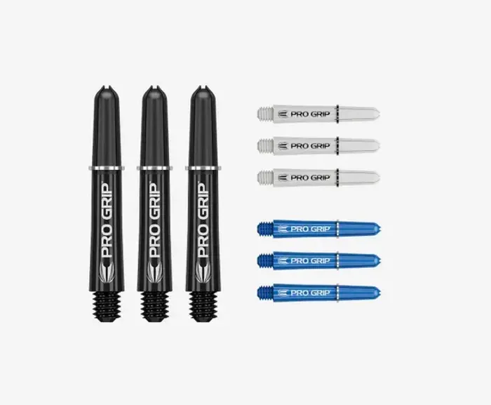 TARGET Pro Grip 3x Set Multi Shaft - Black, White, Blue