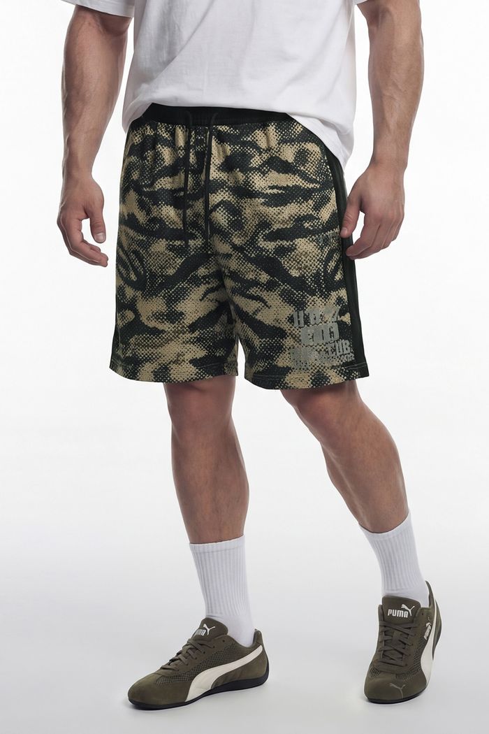 Lift Camo Mesh Bermuda Shorts