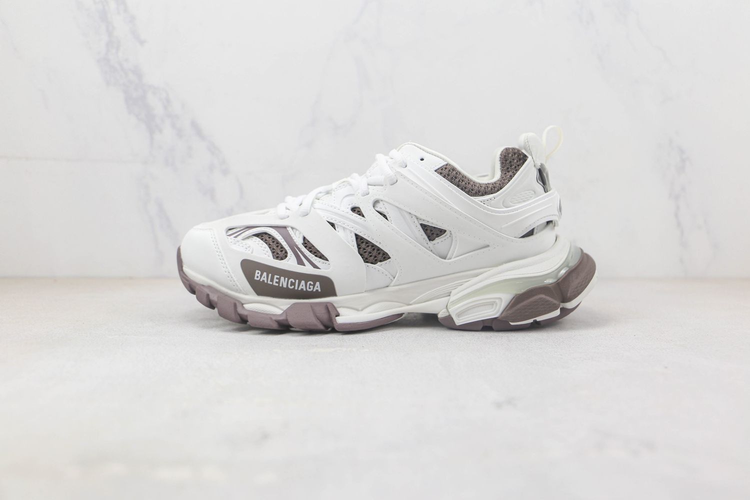 BALENCIAGA Track Mule Clear Sole Sneakers 3.0